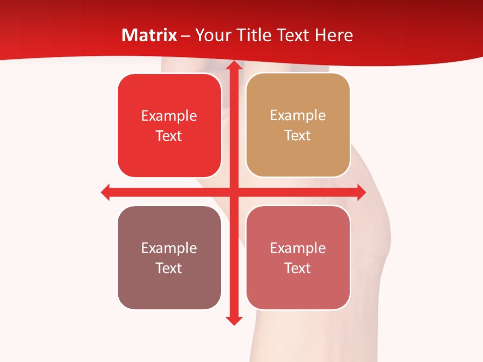 Isolated Perfection Positioning PowerPoint Template