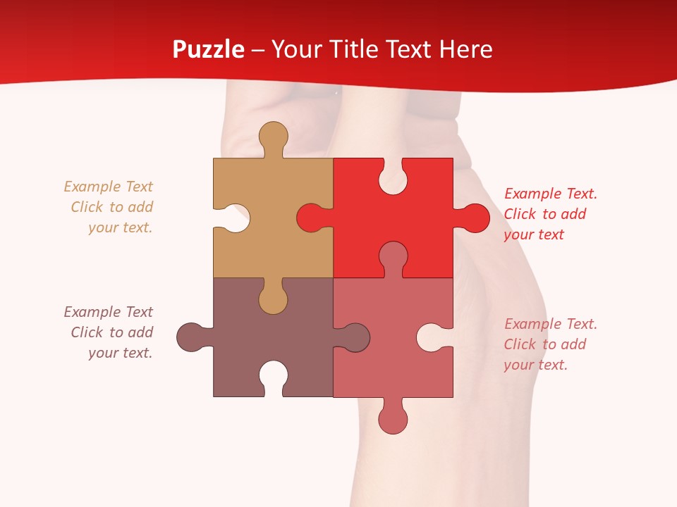 Isolated Perfection Positioning PowerPoint Template