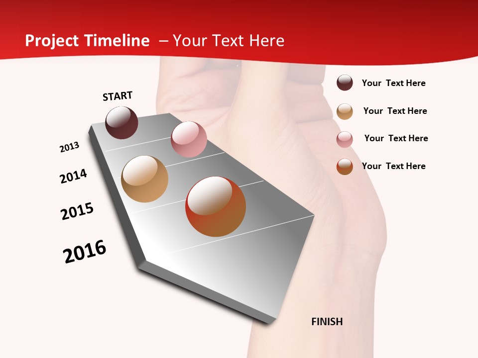 Isolated Perfection Positioning PowerPoint Template