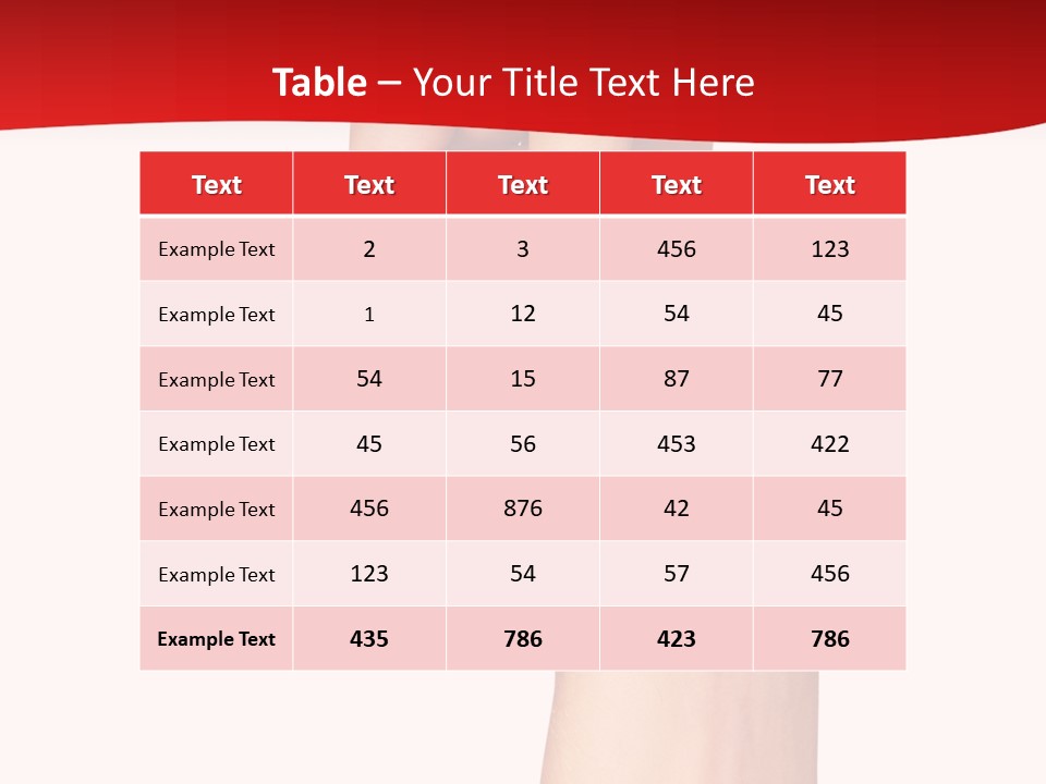 Isolated Perfection Positioning PowerPoint Template