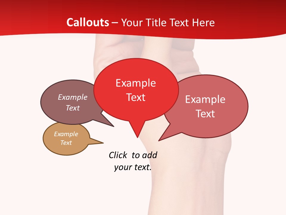 Isolated Perfection Positioning PowerPoint Template