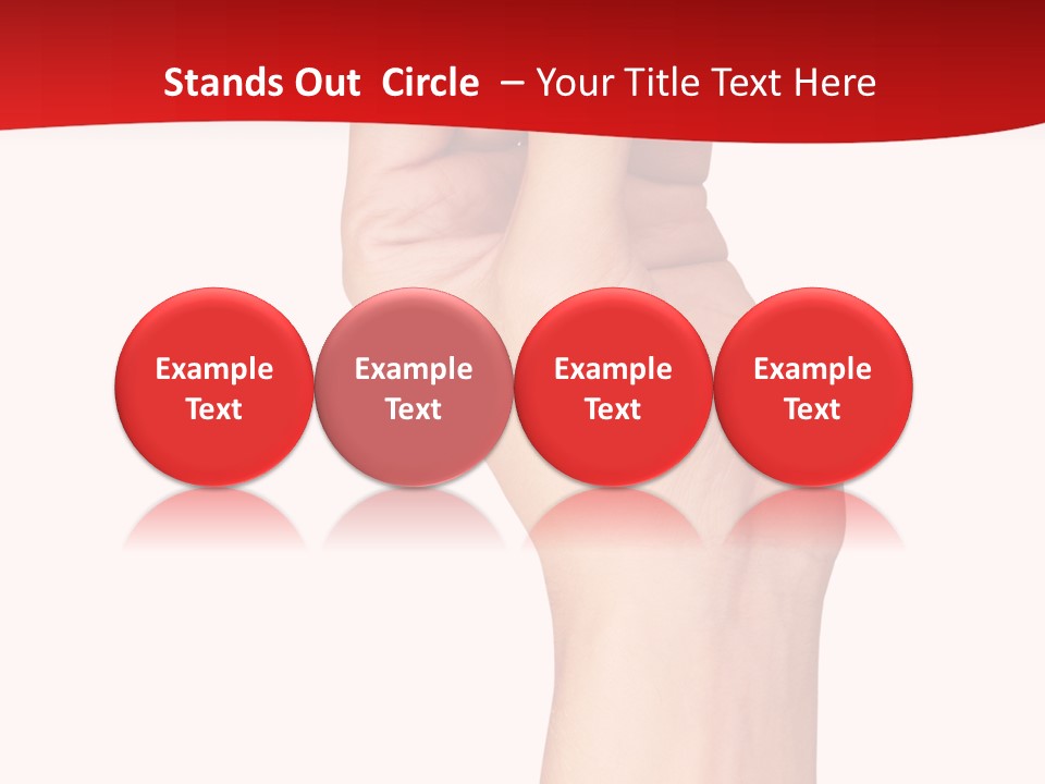 Isolated Perfection Positioning PowerPoint Template