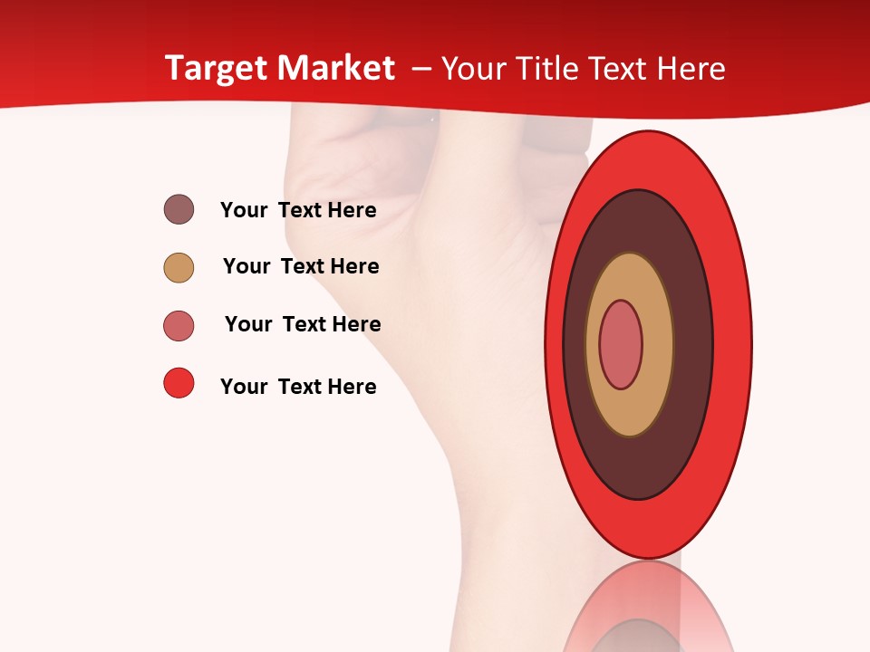Isolated Perfection Positioning PowerPoint Template