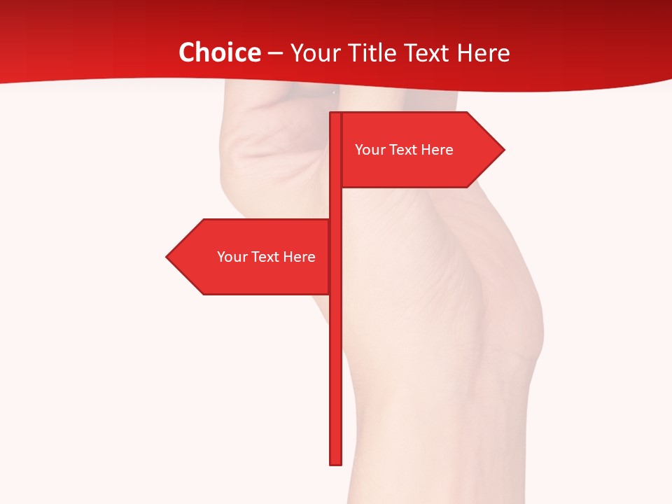 Isolated Perfection Positioning PowerPoint Template