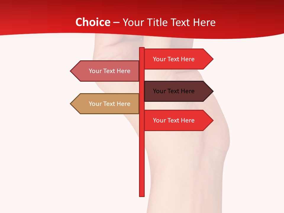 Isolated Perfection Positioning PowerPoint Template