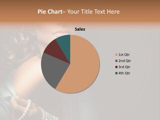 Eyes Brown Necklace PowerPoint Template