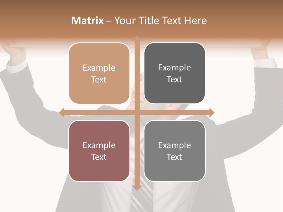 Man Business Copy Space PowerPoint Template