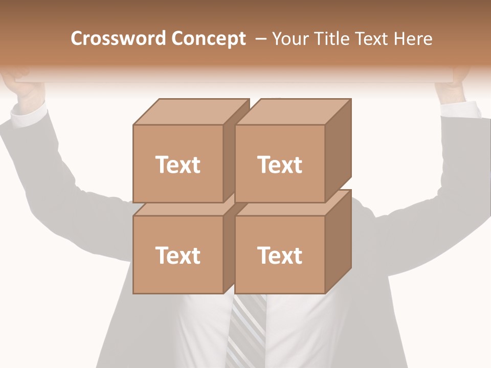 Man Business Copy Space PowerPoint Template