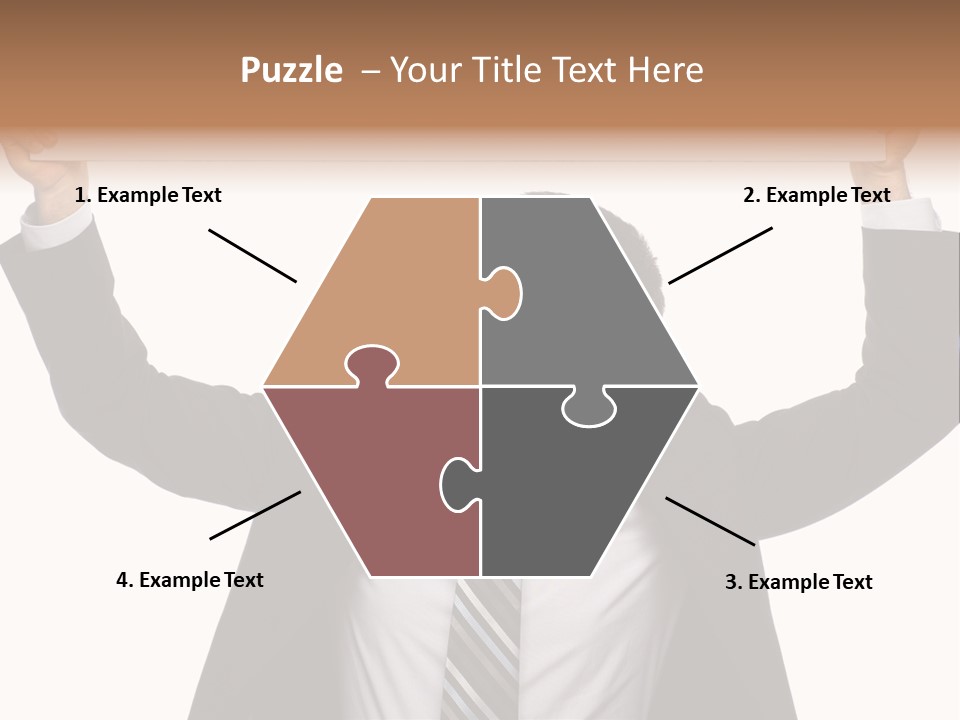 Man Business Copy Space PowerPoint Template