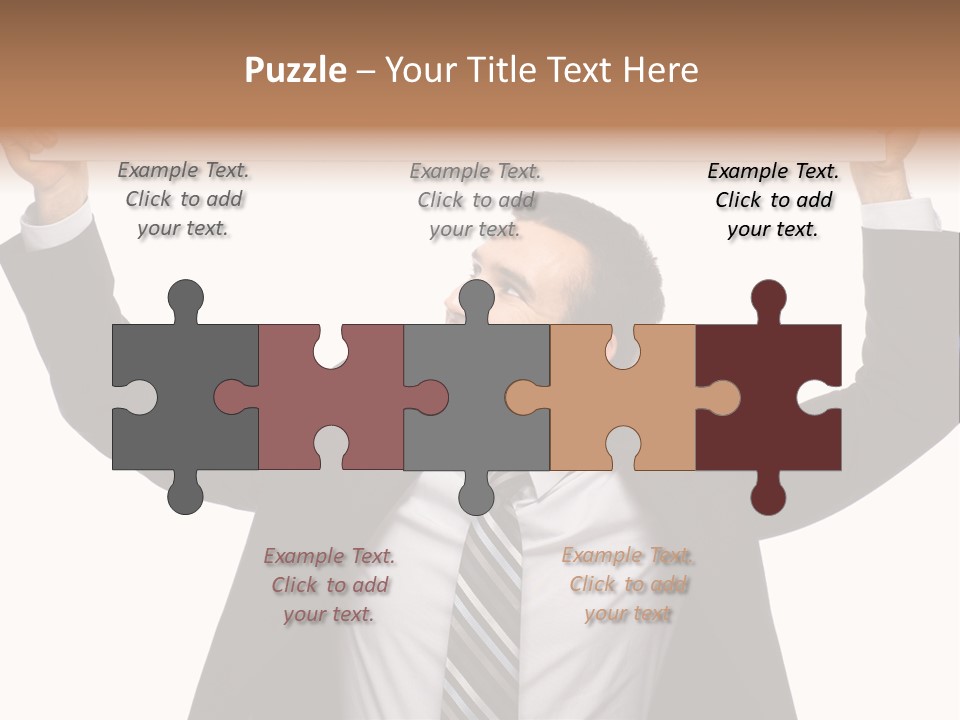 Man Business Copy Space PowerPoint Template
