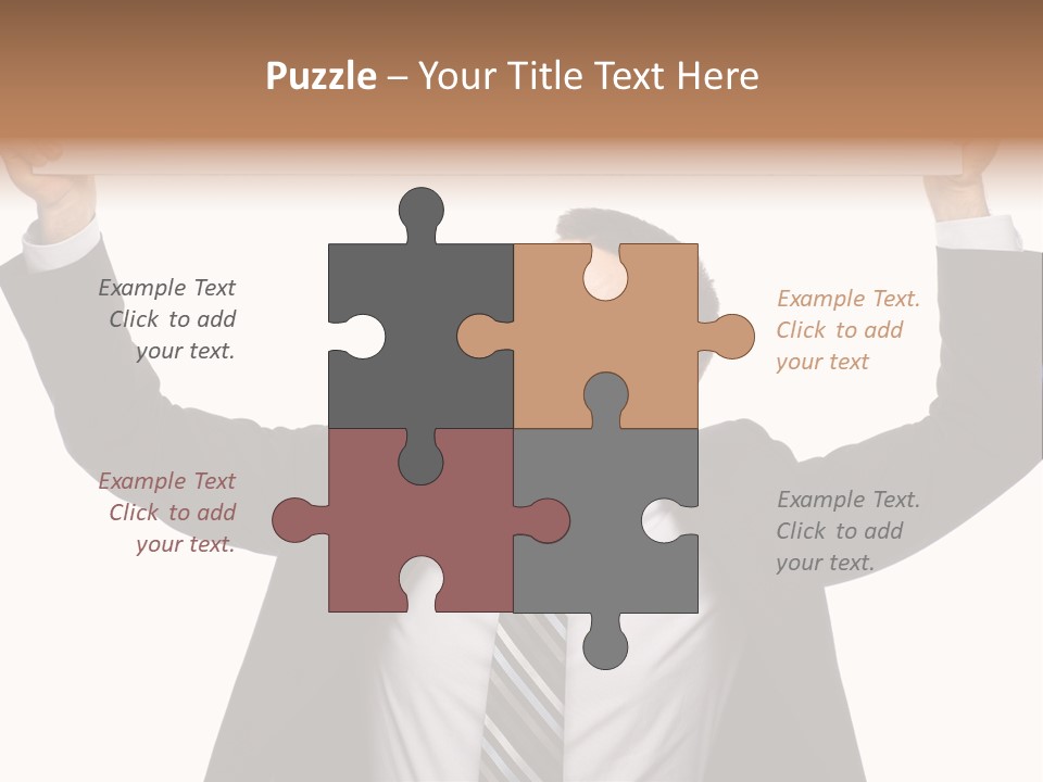 Man Business Copy Space PowerPoint Template