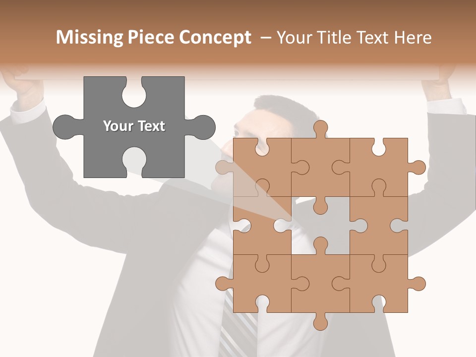 Man Business Copy Space PowerPoint Template