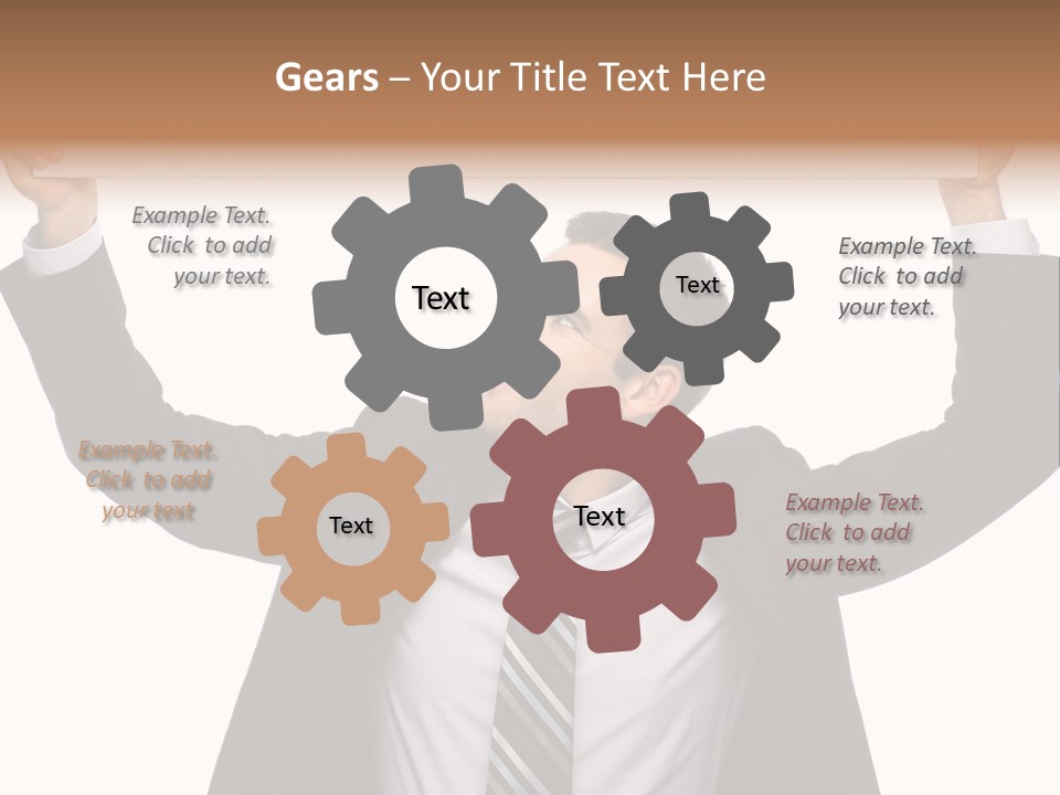 Man Business Copy Space PowerPoint Template