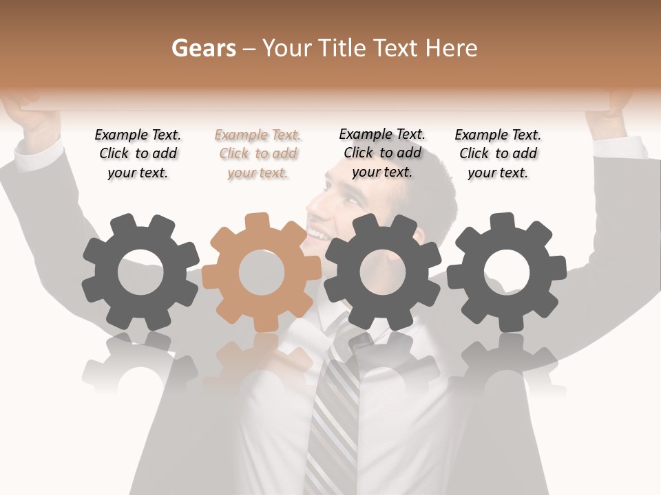 Man Business Copy Space PowerPoint Template