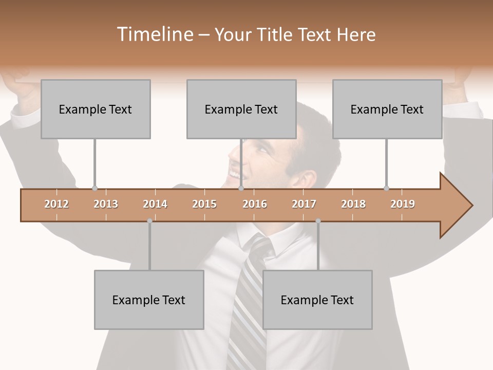 Man Business Copy Space PowerPoint Template