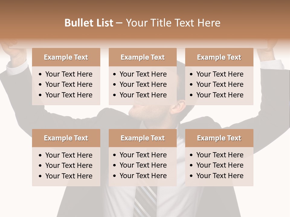 Man Business Copy Space PowerPoint Template
