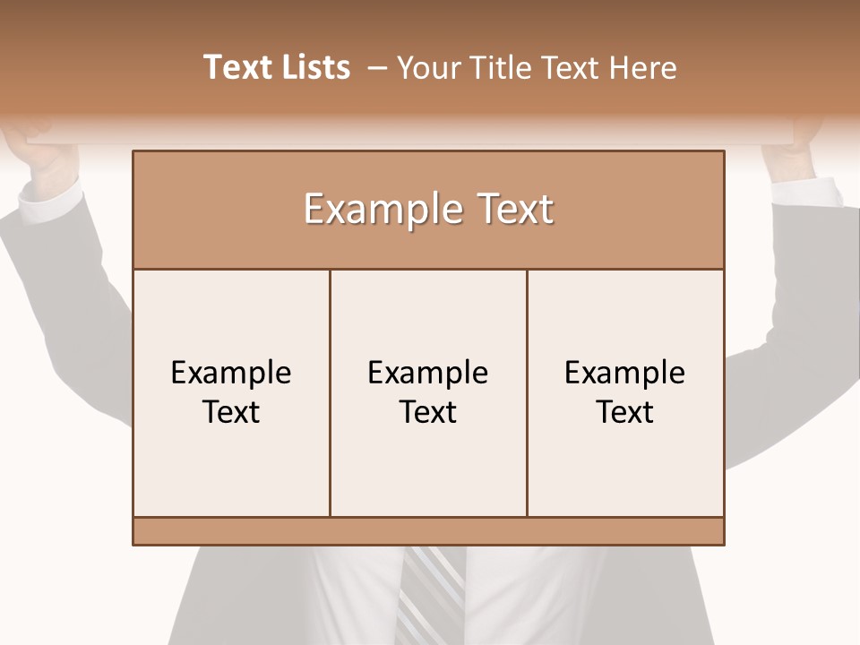 Man Business Copy Space PowerPoint Template