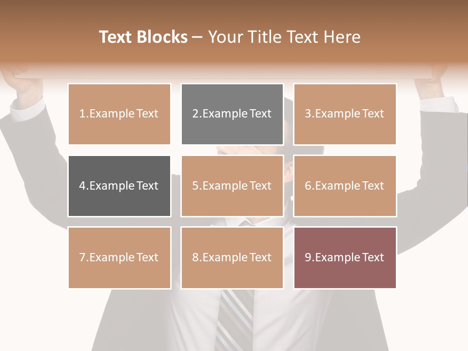 Man Business Copy Space PowerPoint Template