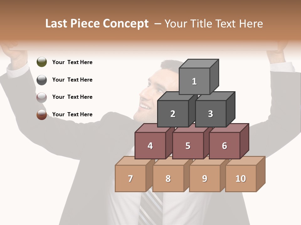Man Business Copy Space PowerPoint Template