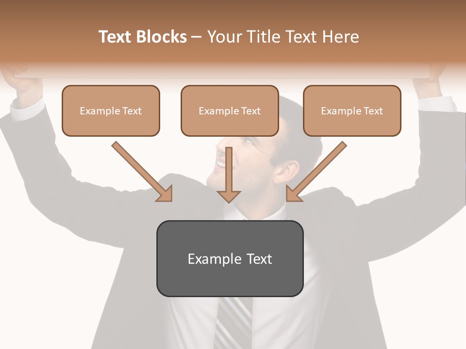 Man Business Copy Space PowerPoint Template