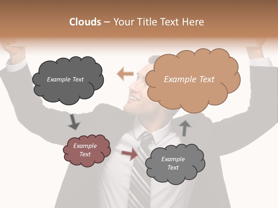 Man Business Copy Space PowerPoint Template