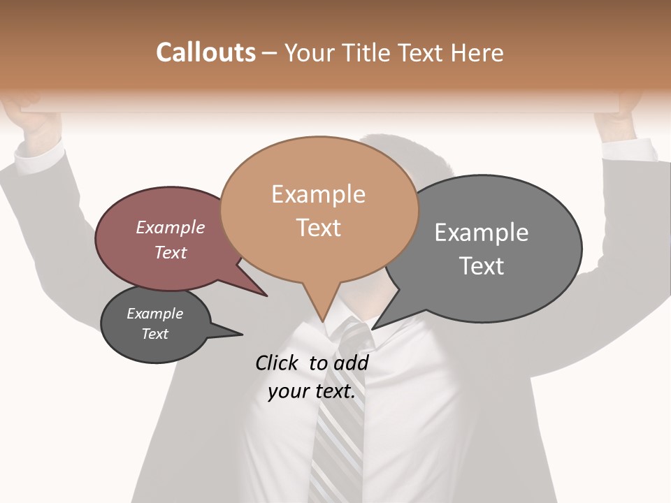 Man Business Copy Space PowerPoint Template