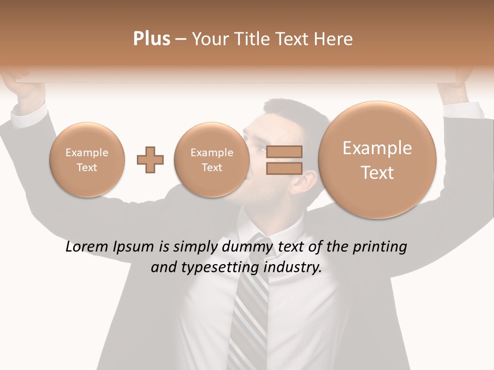 Man Business Copy Space PowerPoint Template