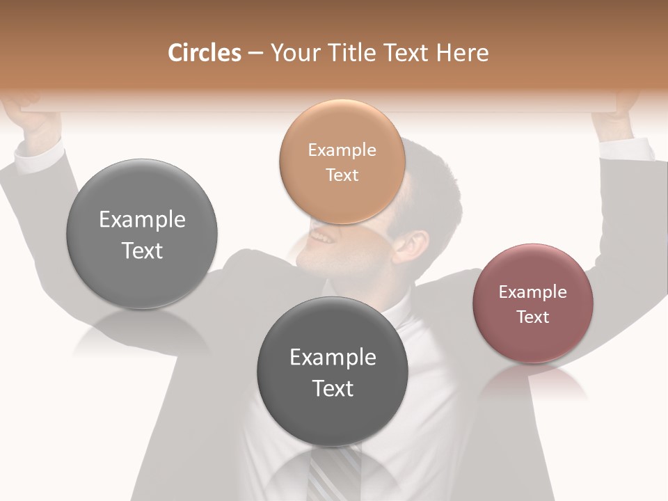 Man Business Copy Space PowerPoint Template
