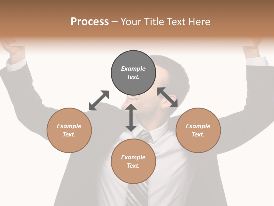 Man Business Copy Space PowerPoint Template