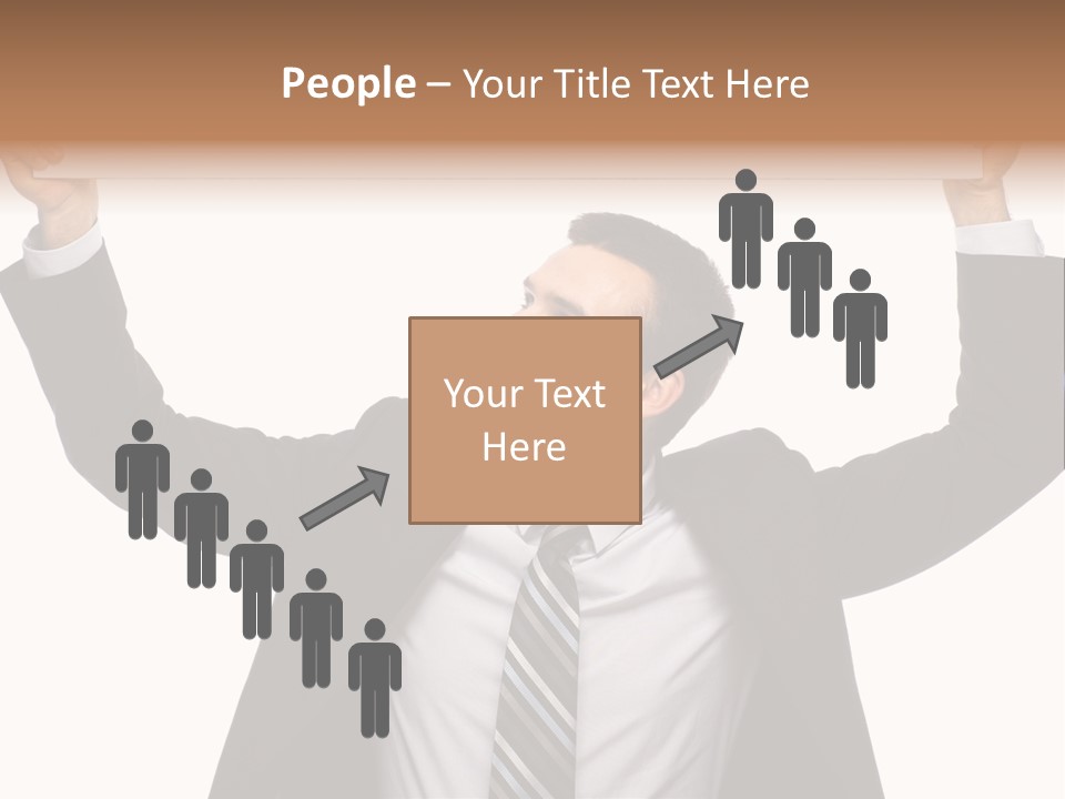 Man Business Copy Space PowerPoint Template