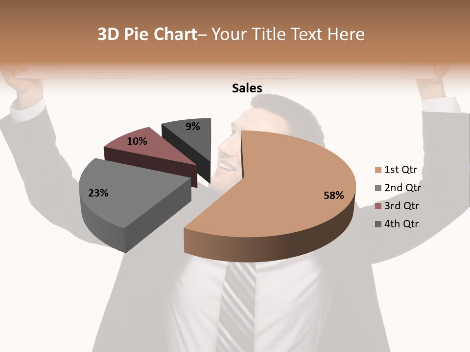 Man Business Copy Space PowerPoint Template