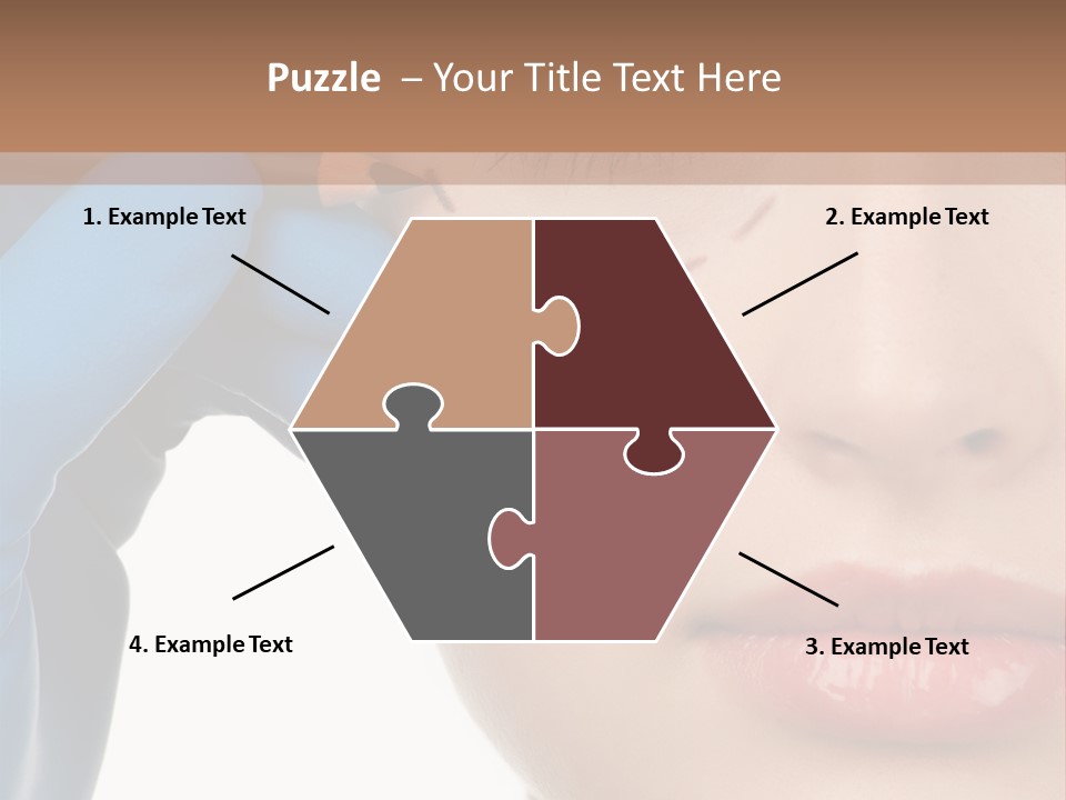 Blue Touch Treatment PowerPoint Template