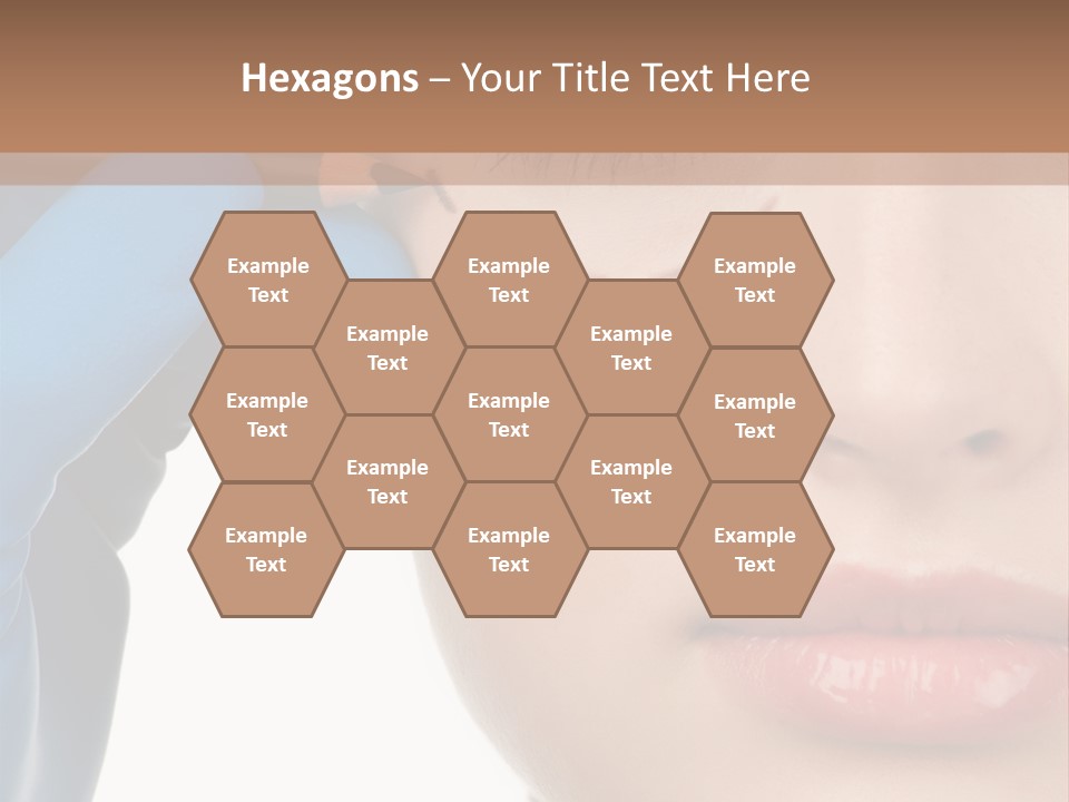 Blue Touch Treatment PowerPoint Template