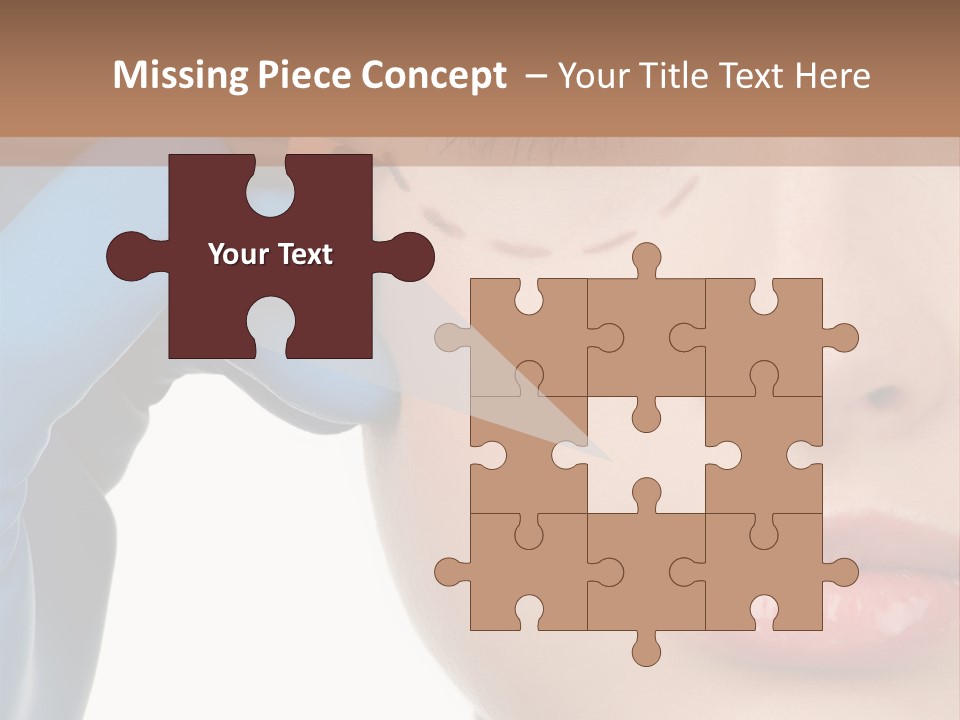 Blue Touch Treatment PowerPoint Template