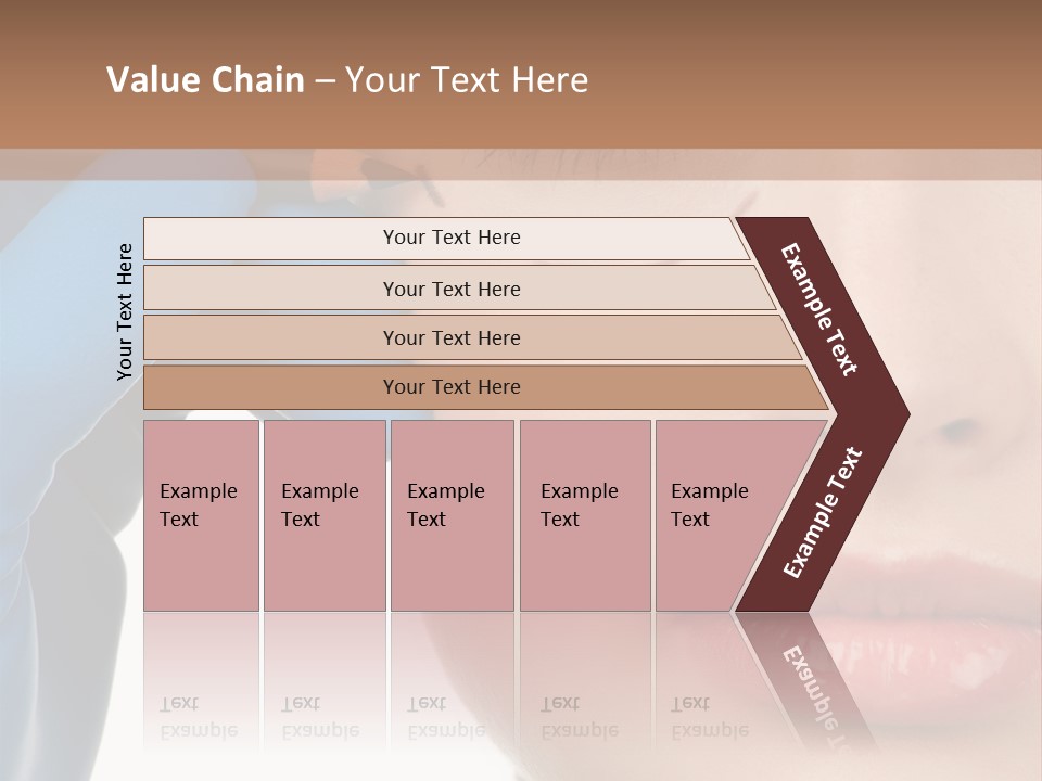 Blue Touch Treatment PowerPoint Template