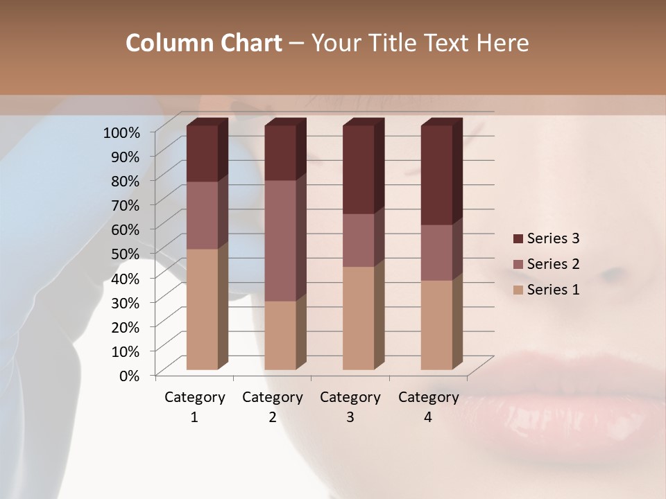 Blue Touch Treatment PowerPoint Template