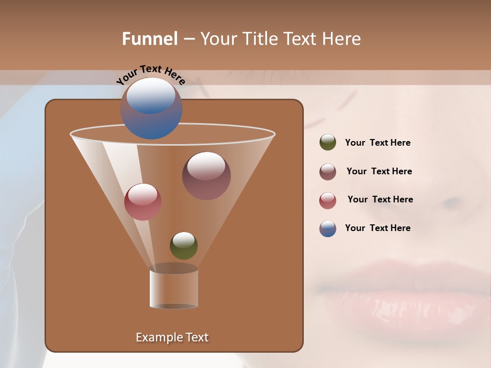 Blue Touch Treatment PowerPoint Template