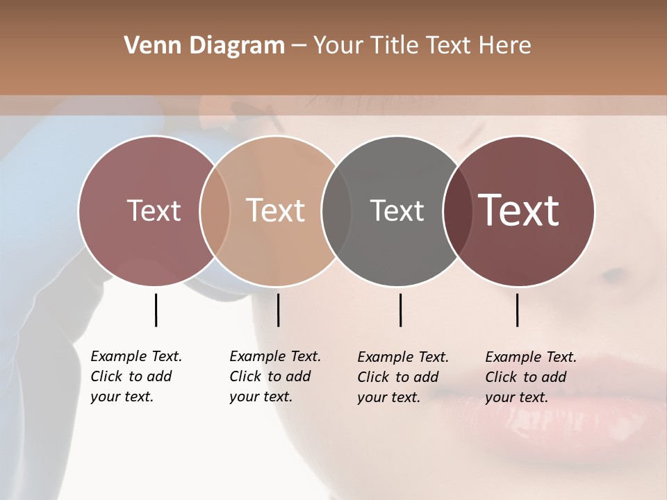 Blue Touch Treatment PowerPoint Template