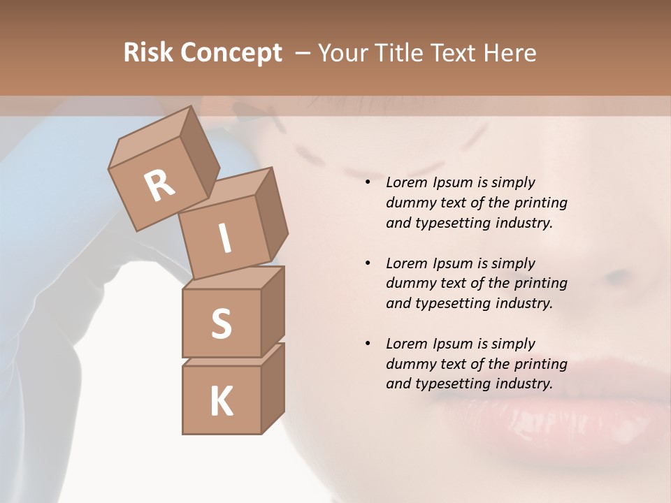 Blue Touch Treatment PowerPoint Template