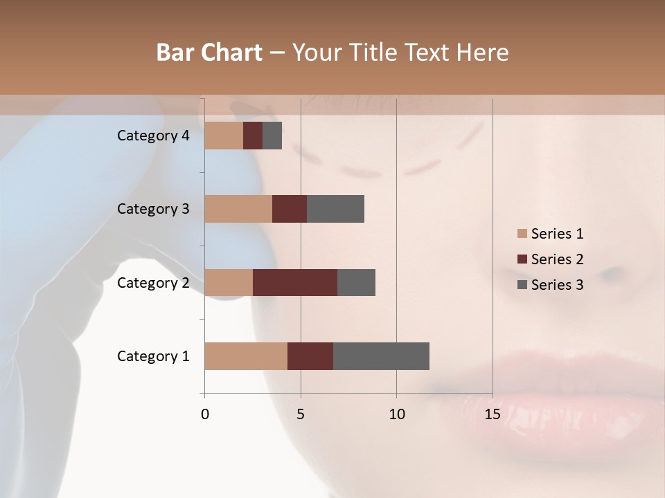 Blue Touch Treatment PowerPoint Template