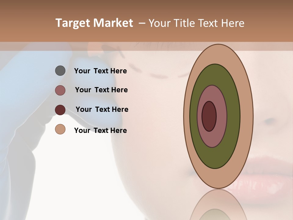 Blue Touch Treatment PowerPoint Template