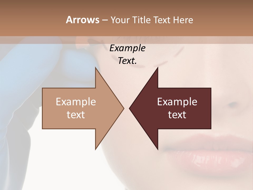 Blue Touch Treatment PowerPoint Template