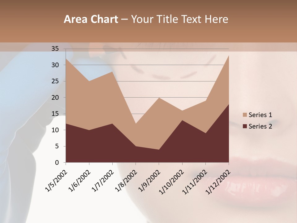 Blue Touch Treatment PowerPoint Template