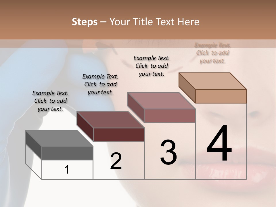 Blue Touch Treatment PowerPoint Template