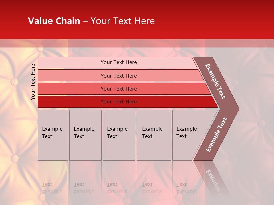 Red Button Stylish PowerPoint Template