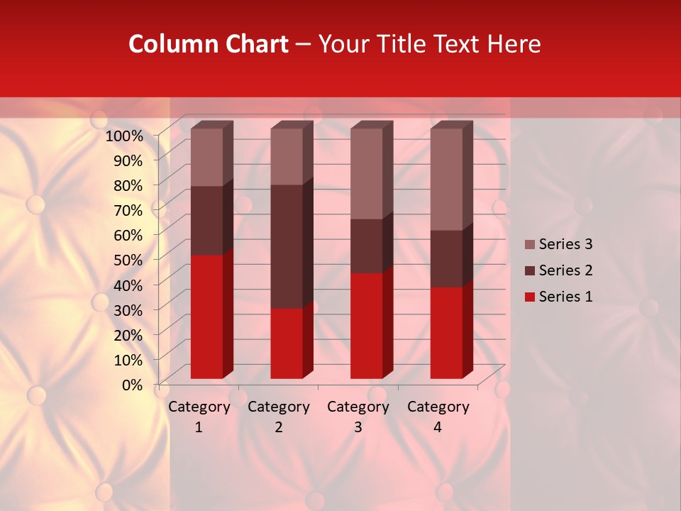 Red Button Stylish PowerPoint Template
