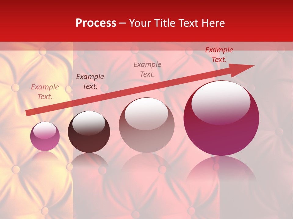 Red Button Stylish PowerPoint Template