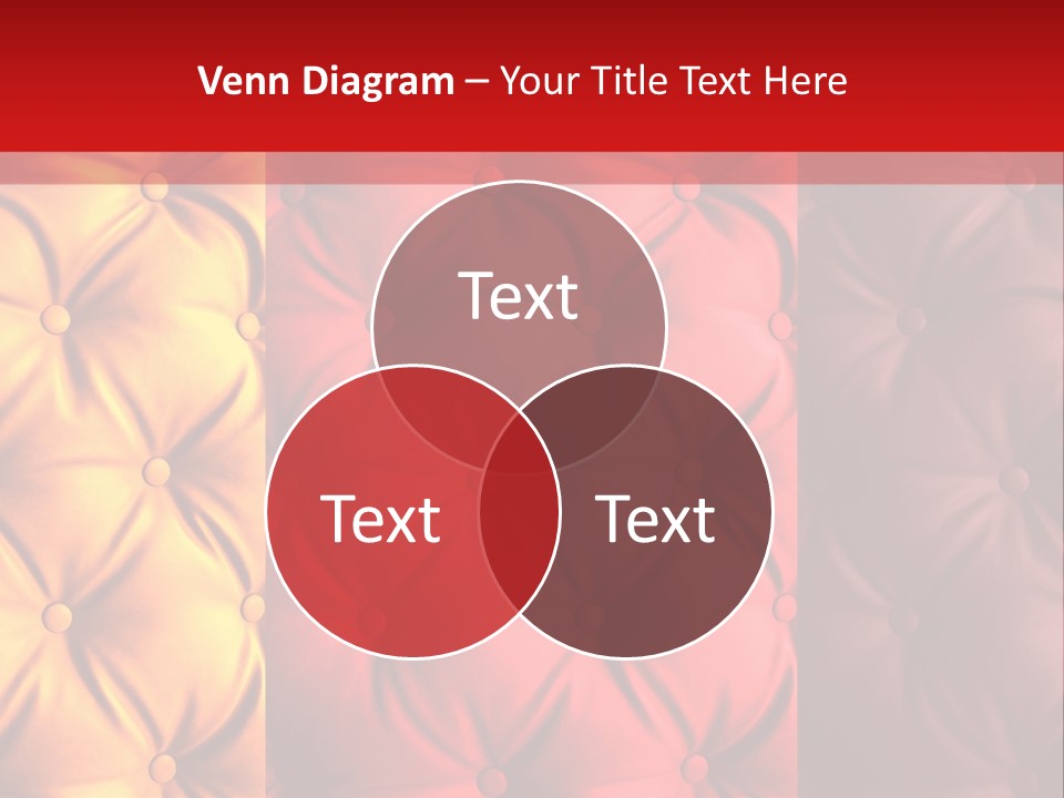 Red Button Stylish PowerPoint Template