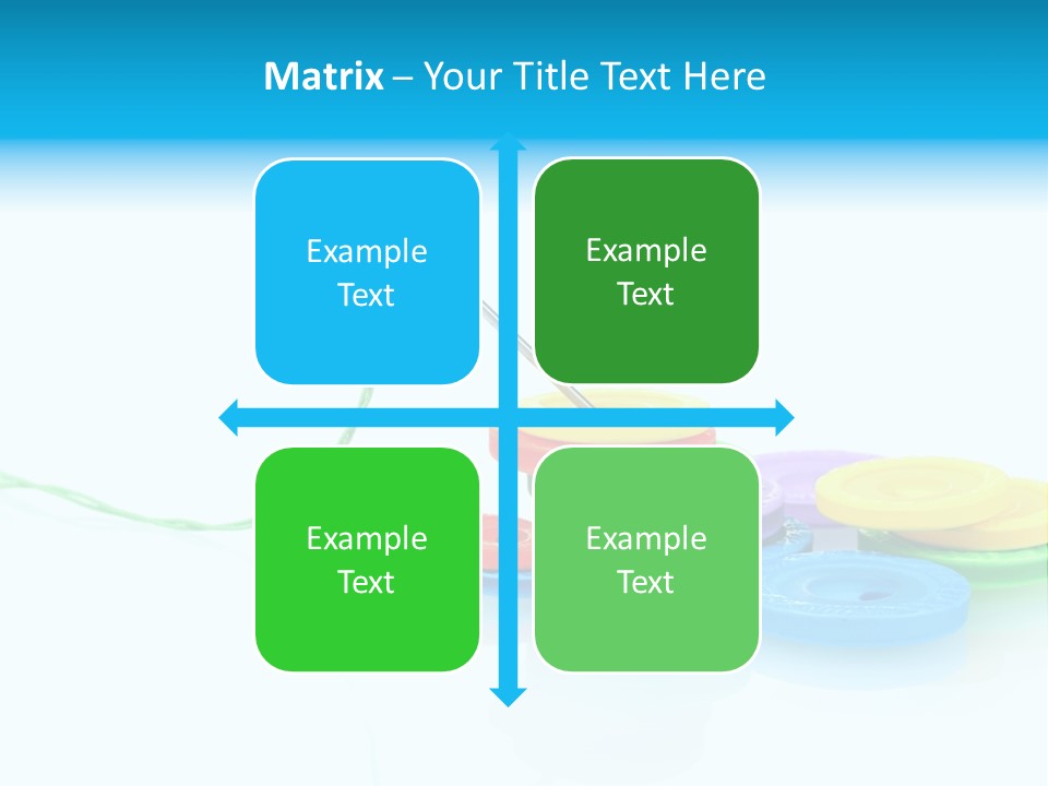 Notions Buttons Group PowerPoint Template