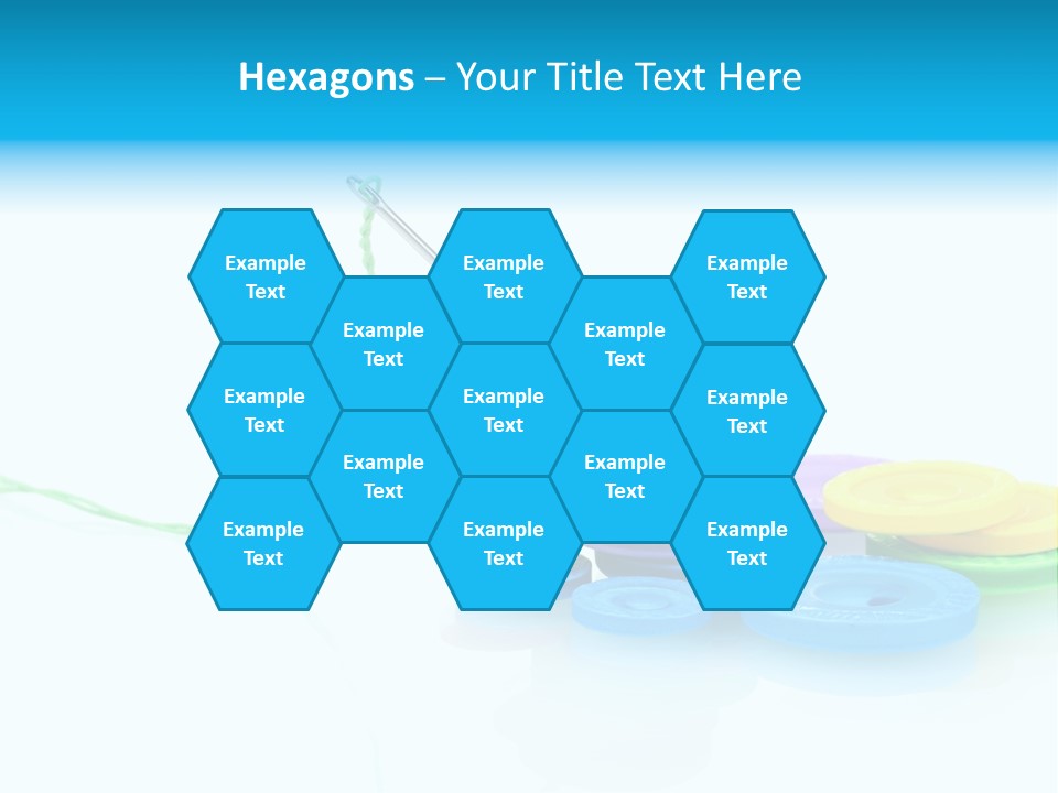 Notions Buttons Group PowerPoint Template